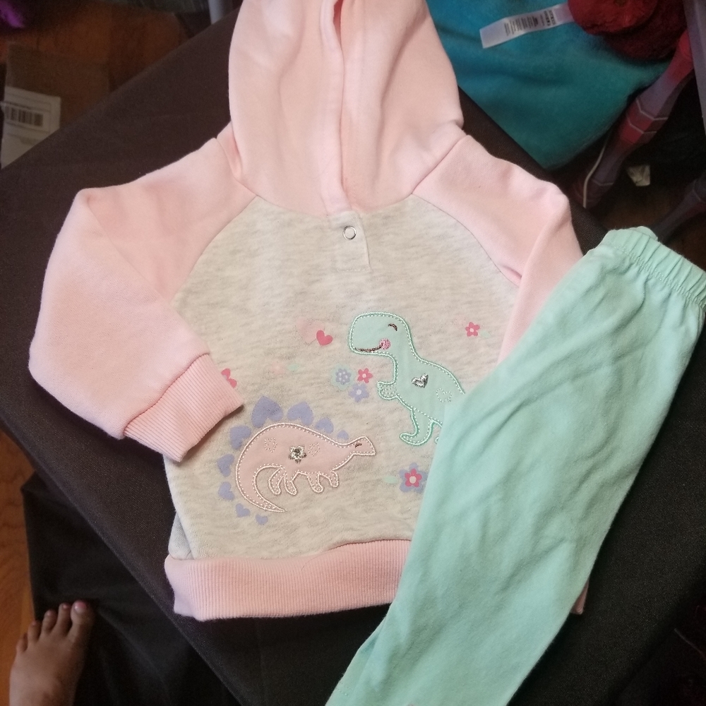 Kids Unlimited Girls Dinosaur Outfit